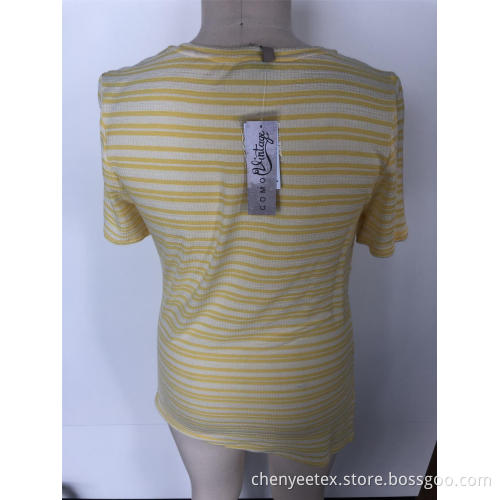 Twill stitching a short-sleeved dress